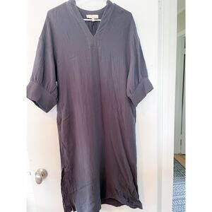 Women's Pinch Gray Oversized Shirt Dress Size Small